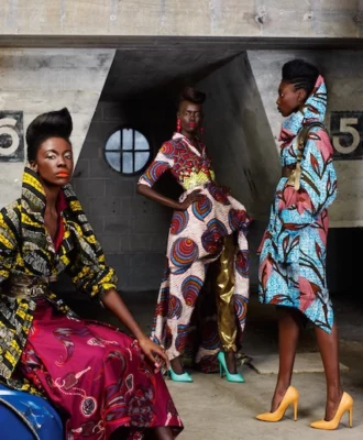 Afro Dutch Oriental with Vlisco fabrics