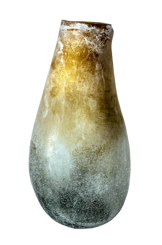 Art Glass Vase - Beach Sand