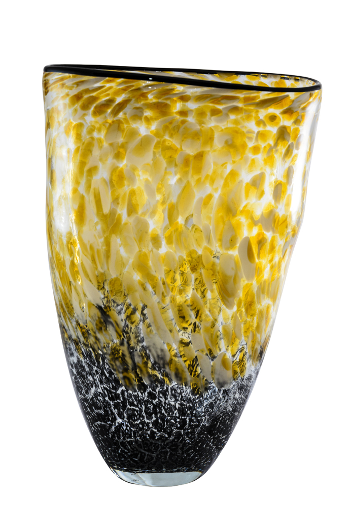 Art Glass Vase - Wildlife