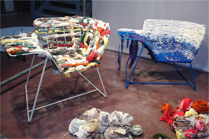 Textural Fusion: Resilience, Future Resources, Future Living Exhibition, Ventura Lambrate