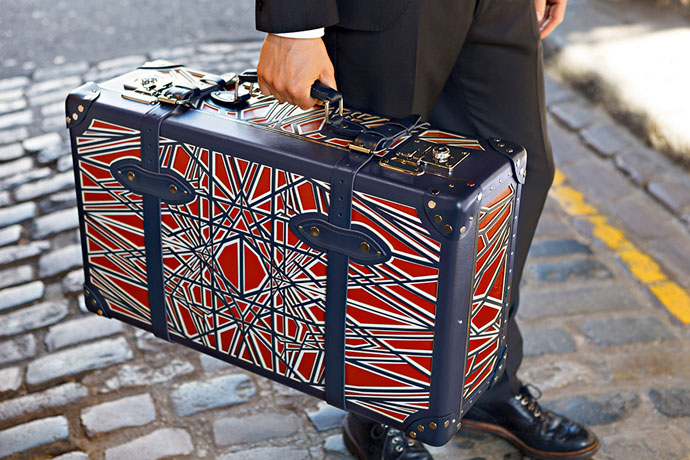 Christopher Jenner and Globe-Trotter Suitcase Colab