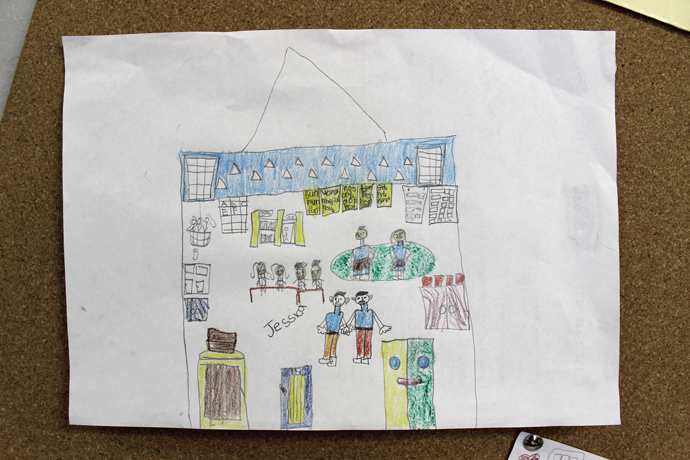 drawing-of-classroom