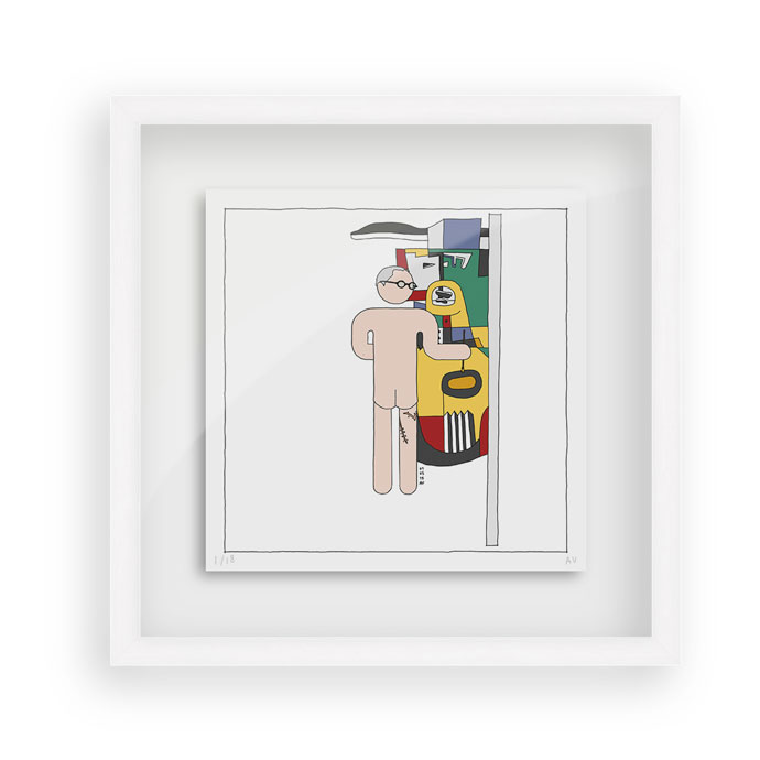 6-Le-Corbusier---Persona-Art-Project-(Ant-Vervoort-Hand-Drawing)