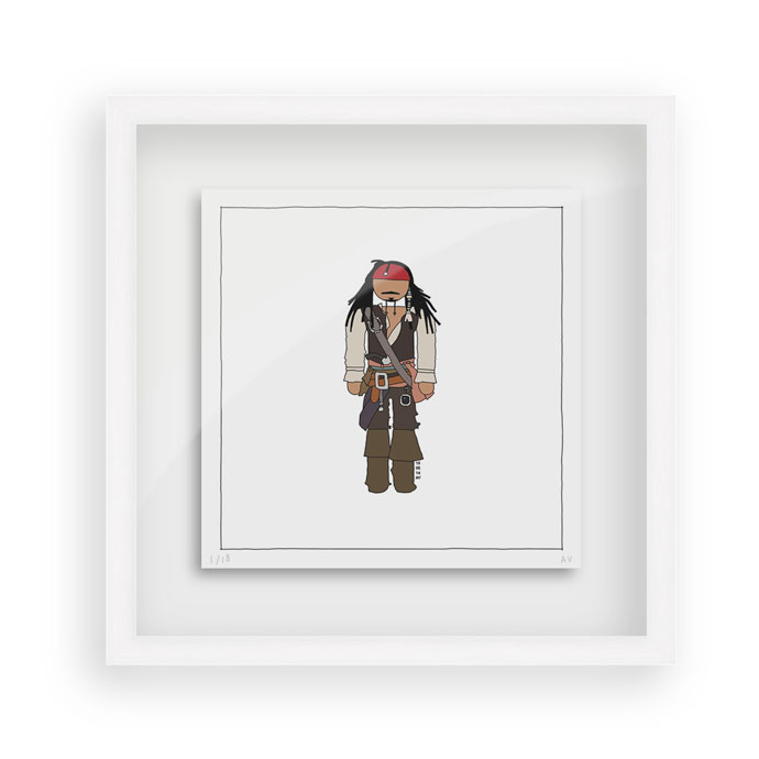6-Pirates-of-the-Carribean-Jack-Sparrow---Persona-Art-Project-(Ant-Vervoort-Hand-Drawing)