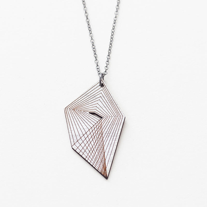 Warp 2 Necklace by Molly M Designs at Adorn Milk