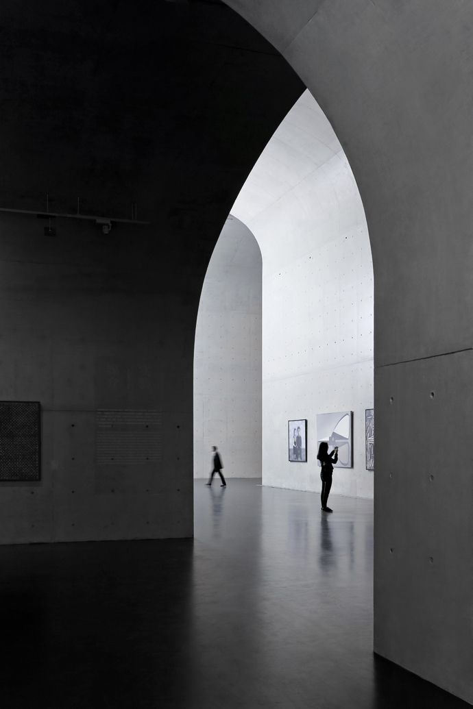 Interiors: Long Museum West Bund, China. Architect: Atelier Deshaus. Photographer: Su Shengliang