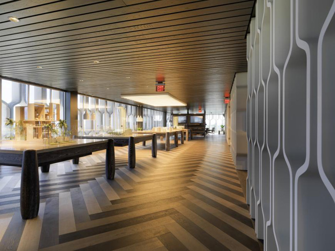 Display: Ward Village Information Center and Sales Gallery, USA (Woods Bagot)