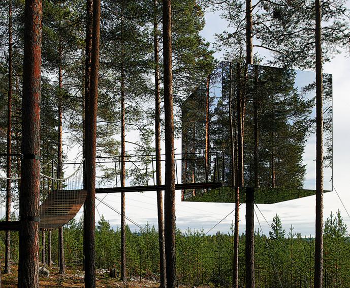 Nanotecture – Mirrored Tree House