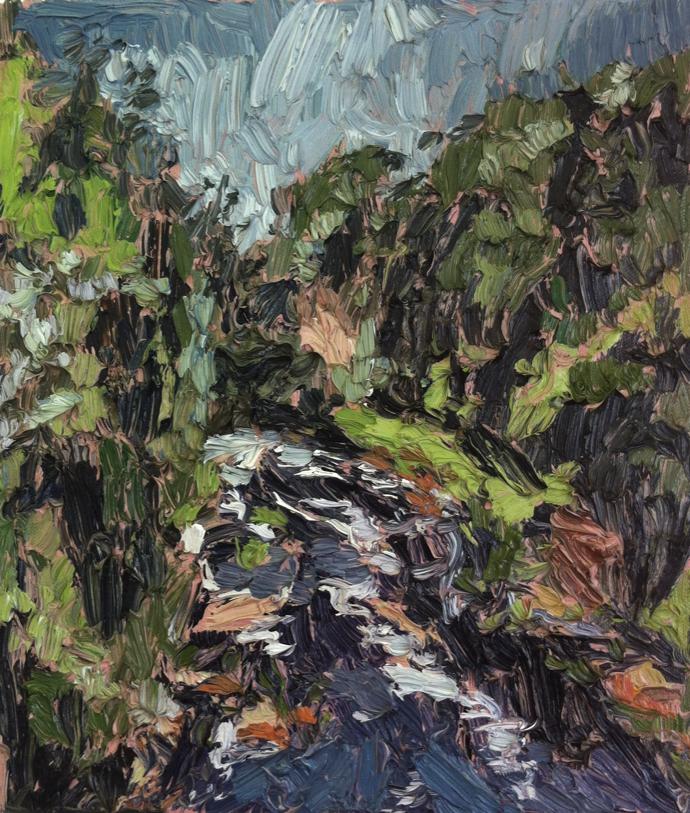 Mia Chaplin Memory II Oil on canvas 35 x 26 cm