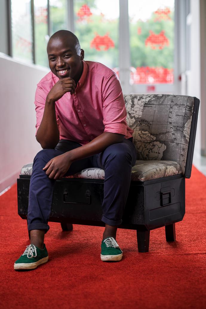 Siyanda Mbele of Pinda Furniture Design