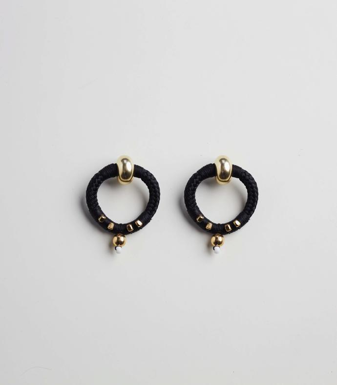 Beaded Point Earrings R520