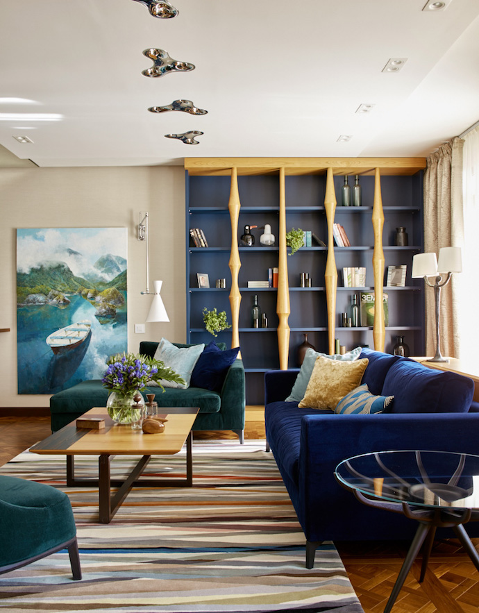 'Birds' - Moscow apartment by Veronica Sudnikova