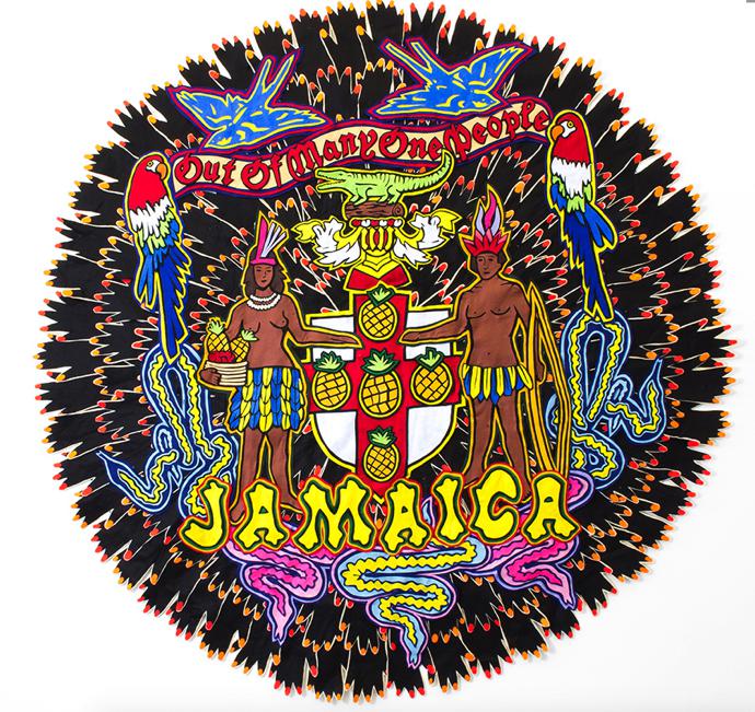 We'll always have Jamaica | 2016 | Felt Collage