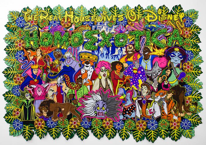 Homoexotica | 2016 | Felt Collage | 287 x 425 cm