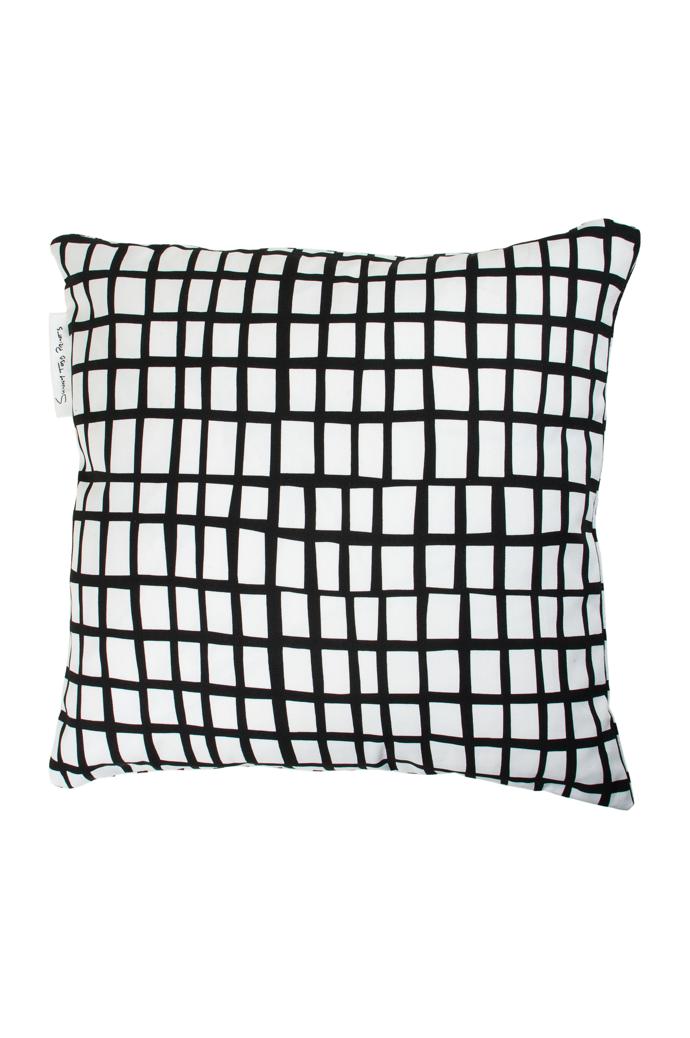 cut-out-black-square-cushion
