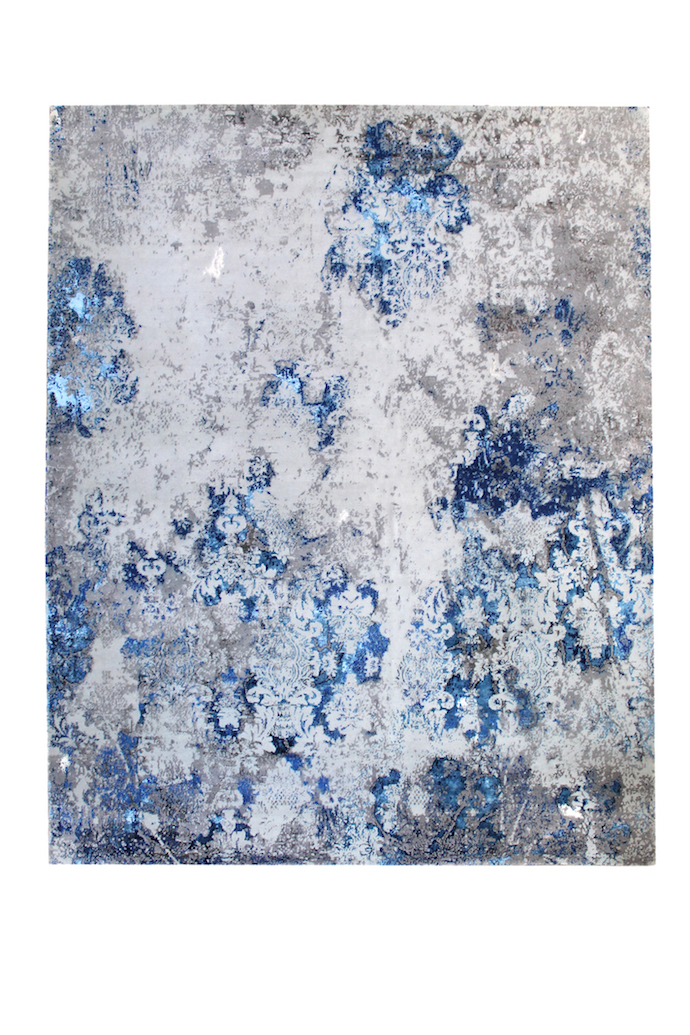 Gonsenhausers Gonsenhausers Spain Rug (Wool and Silk) Grey_Blue R7