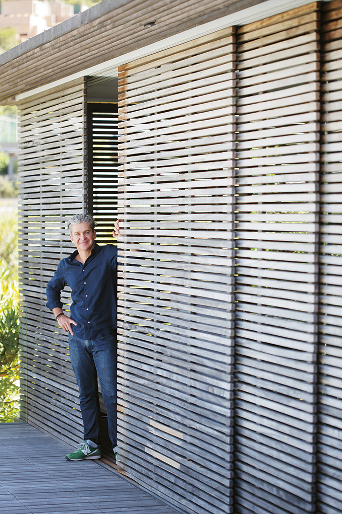 Architect Bert Pepler. 