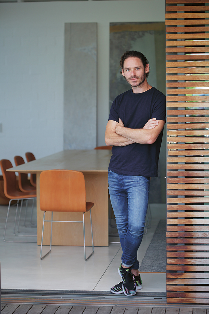 Furniture designer Piers Mansfield-Scaddan.