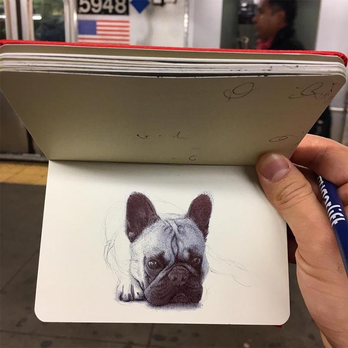 Ballpoint Pen Drawings By Nicholas V Sanchez6