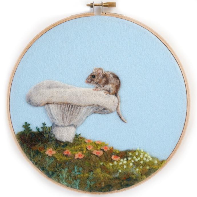 Fibre Artist Dani Ives Wool Paintings13