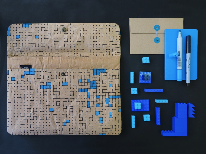 Wren_Sleeves_Dots & Squares_Turquoise_420KB (2)