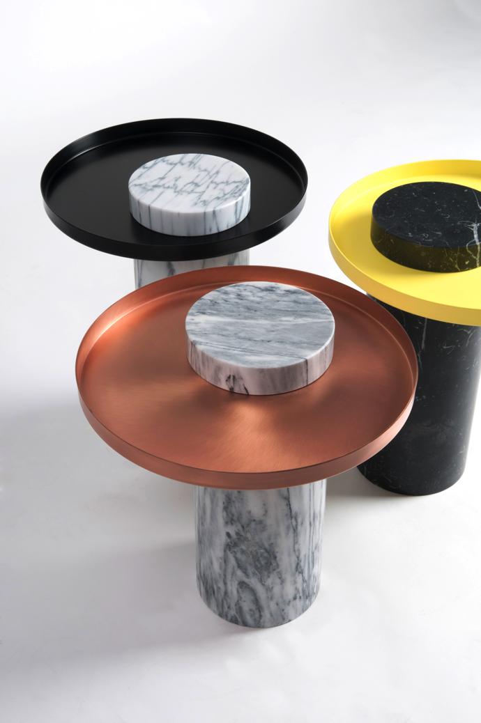 Salute Table Collection by Sebastian Herkner.