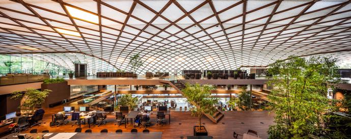 ROGIC ROKI Global Innovation Centre in Hamamatsu, Shizuoka, Japan. IMAGE: Takahiro Arai

