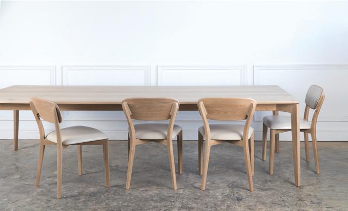 Ivor Chairs and Table in Oak.