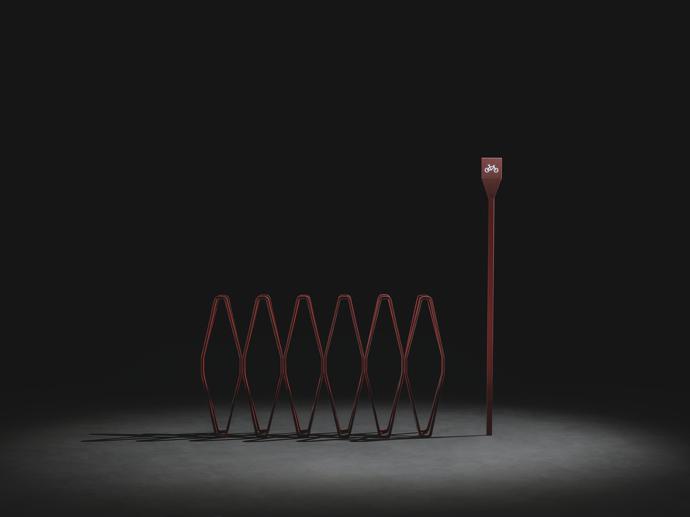 Bike rank by Arpino Design.