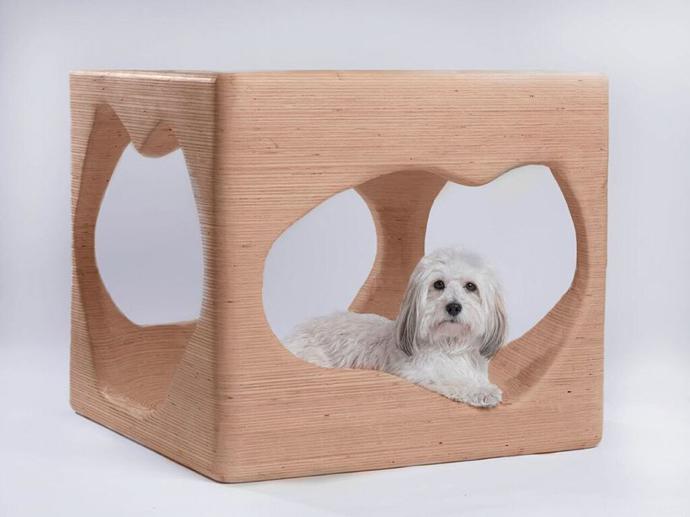 Dog house by Hasan al-Rashid, student at the Architectural Association. 