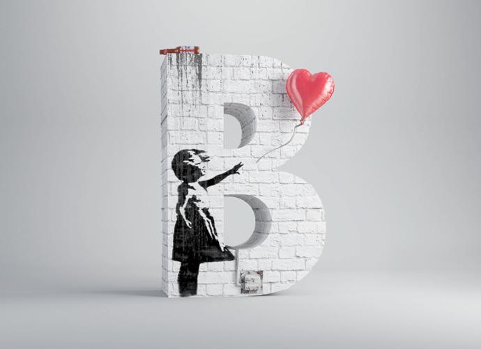 B – Banksy