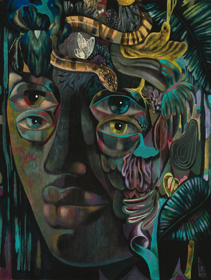 Marks On My Face 2, 2018. 