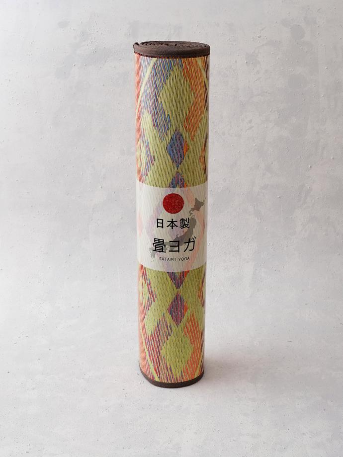 Tatami Yoga Mat by Ikehiko, R1 650. Made of natural Japanese igusa rush, the same as used to make traditional tatami mats. The yoga mat is non-slip, with a 4mm PVC backing and stitched with a polyester border to ensure it maintains its rigidity and shape. It rolls up tightly and can be easily transported to a yoga or on a holiday break. The yoga mat can also be used as a day-time sleeping or meditation mat, or a runner rug.