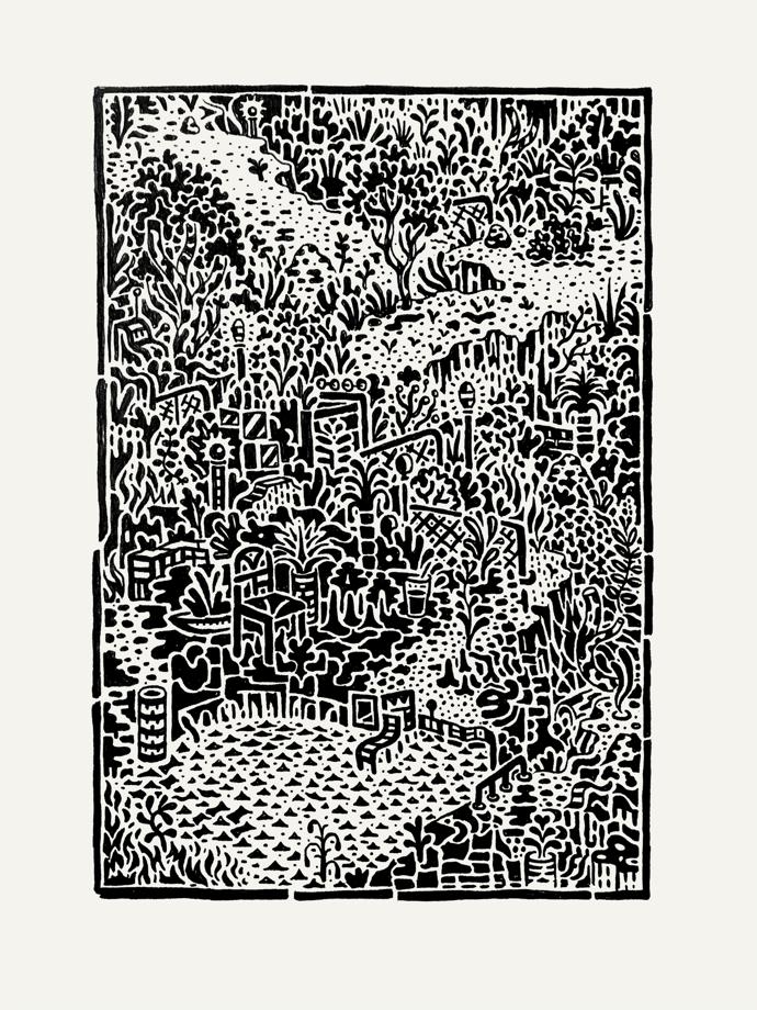 The Forman's Chair By The Pond.