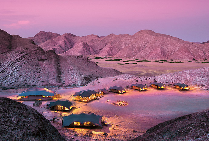 Namib Desert Lodges: Hoanib Valley Camp and Shipwreck Lodge | VISI