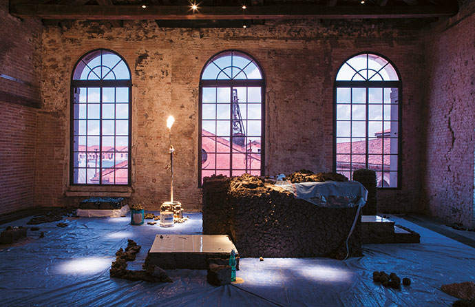 The Stronger We Become at the South African Pavilion, Venice Biennale.