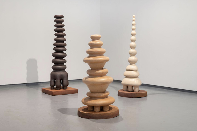 Installation view of Ben Orkin: ’Safe Sex’ at Whatiftheworld Gallery, Cape Town.