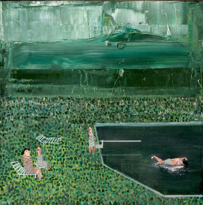 WORLDART_Bastiaan van Stenis_The secret bathers_62x62cm