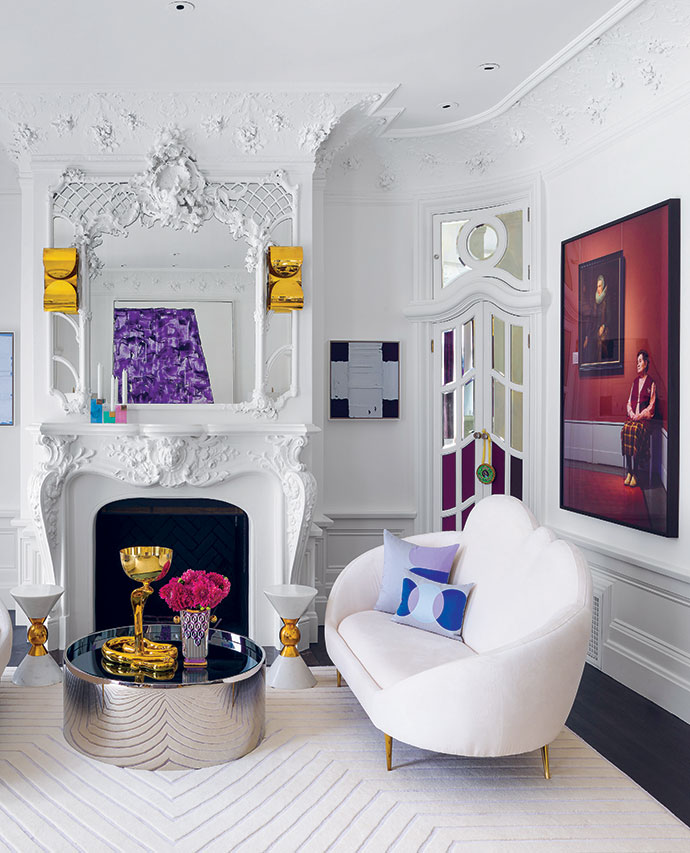 One of the world’s most celebrated designers, Jonathan Adler, has given a 1915 Beaux-Arts mansion in the Nob Hill neighbourhood of San Francisco in the US a playful and totally modern makeover. The result is unconventional, eclectic and luxurious.