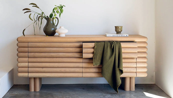 The undeniably tactile Pronk server is Zani’s favourite piece.