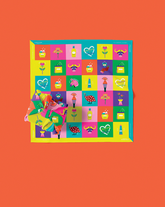 Zinhle Sithebe’s L’Occitane Wonderful Places collection celebrates the beauty of South Africa and its wildlife. 