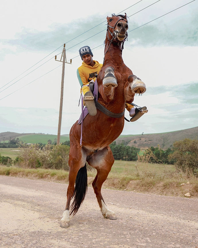 Wesley Davids on Slain. Greyton. 2024. Archival Ink on Cotton Rag. 30 x 21 cm.