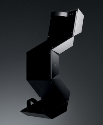 The prototype Pentatonic speaker by industrial design studio All Design Lab is folding tech in possibly one of its best expressions. Made from five aluminium panels, it opens up into a variety of shapes, so you can change how it looks and how it projects sound, depending on your space. Fold it up, and it snaps into a neat pentagon – easy to carry, and built to last. It’s a speaker that adjusts itself to the way you live your life.