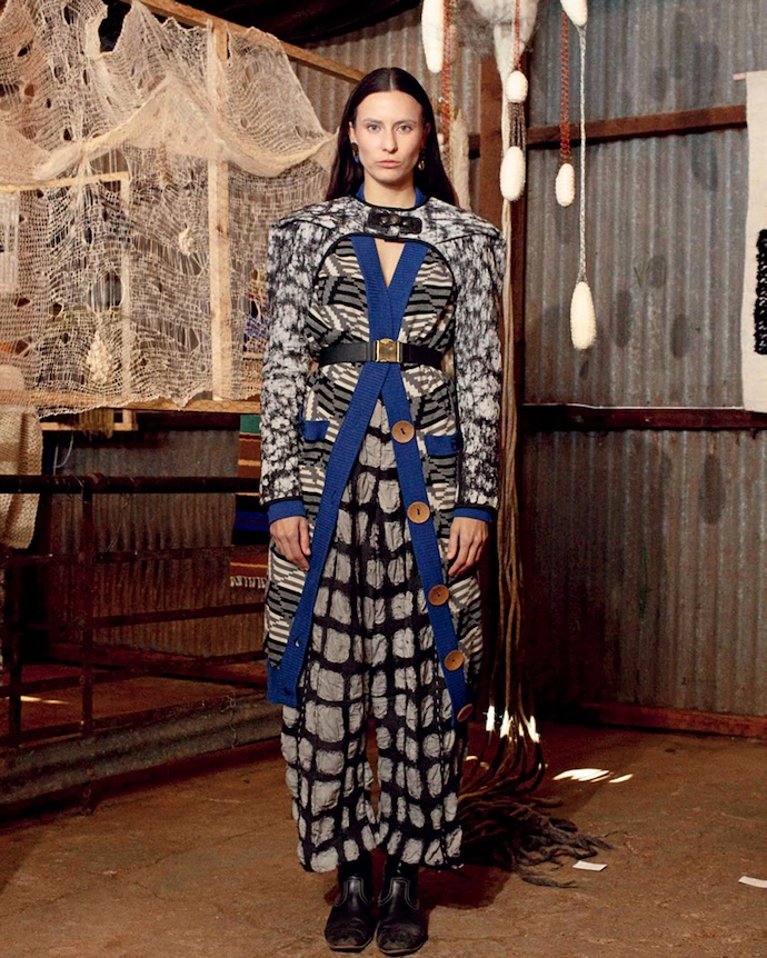 Also on show were wool items by fashion brands such as Wrapt Knitwear, Crystal Birch, Maddelein Anderson, Viviers Studio, Mmuso Maxwell and Fields.