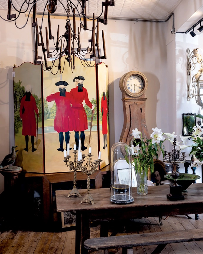 All purchases safely back and on display at The French Dispatch Company shop in Chelsea Village, Cape Town.