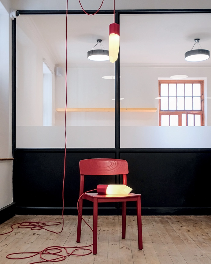 Hoi P’loy’s 3D-printed Shard of Light, winner of the Advancement category of the CTFW x VISI Design Prize.