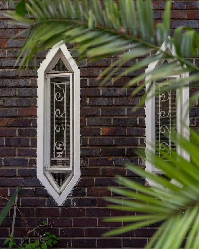 It’s all in the details, like these elongated hexagonal windows.