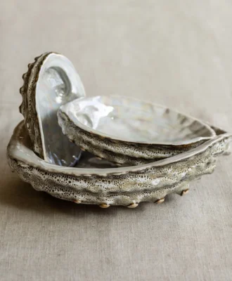 Mervyn Gers Ceramics, renowned for its uniquely handcrafted dinnerware, decor, and tiles, has released a new range inspired by the ocean.