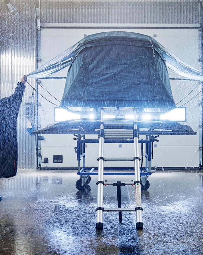 Thule’s testing facilities at Hillerstorp.