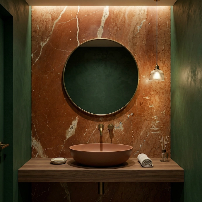 Rojjo Alicante Polished Marble 20mm